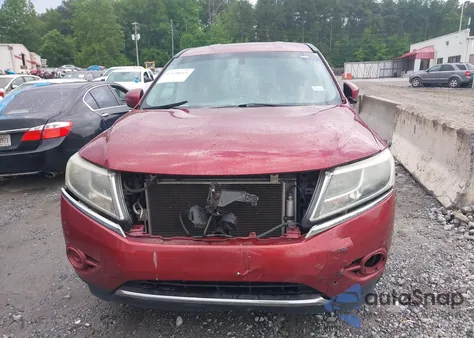 2013 Nissan Pathfinder S из США, поврежденный, VIN 5N1AR2MM1DC678209